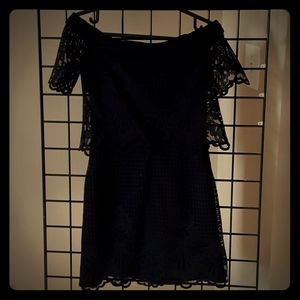 Classic Lace Black TOPSHOP Cocktail Dress sz 2